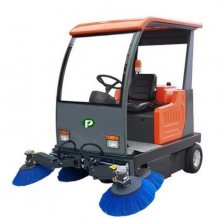 陜西普森西安掃地機電動中小型清掃車、地下車庫小區(qū)物業(yè)掃地機
