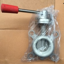 【冠宇不銹鋼】不銹鋼對夾蝶閥 手動(dòng)蝶閥 D71蝶閥